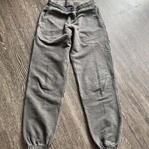 Cole Buxton Heavyweight Sweatpants in Washed Black Size M